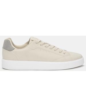 Pull&Bear Casual Trainers With Detail - White