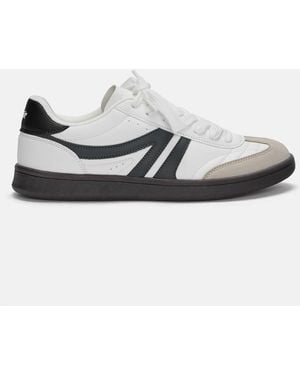 Pull&Bear Retro Trainers - White