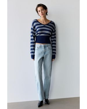 Pull&Bear Straight Jeans - Blue