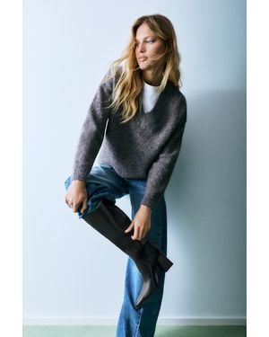 Pull&Bear High-Heel Boots - Black