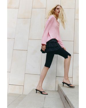 Pull&Bear High-Heel Sandals - Black