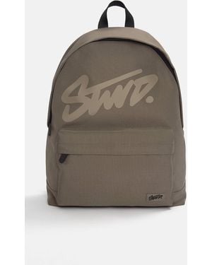 Pull&Bear Stwd Backpack - Grey