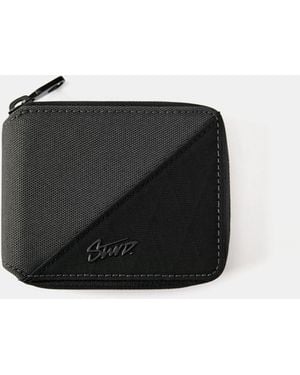 Pull&Bear Stwd Nylon-Geldbörse - Schwarz