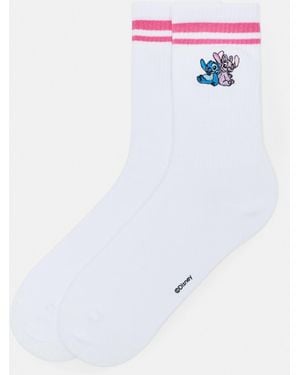 Pull&Bear Stitch-Socken - Weiß