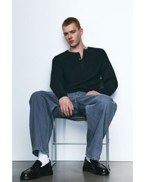 Pull&Bear Casual Loafers - Blue