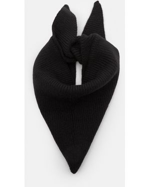 Pull&Bear Strick-Bandana - Schwarz