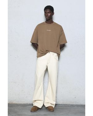 Pull&Bear Worker Trousers - Natural