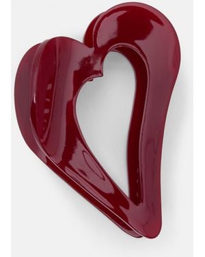 Pull&Bear Heart Hair Clip - Red