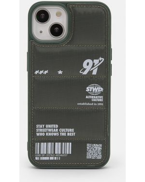 Pull&Bear Stwd Gepolsterte Iphone-Hülle - Schwarz