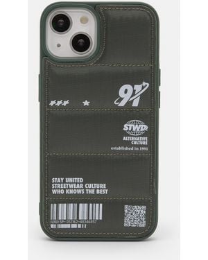 Pull&Bear Quilted Stwd Iphone Case - Black