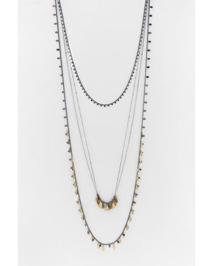 Pull&Bear Pack Of 3 Necklaces - White