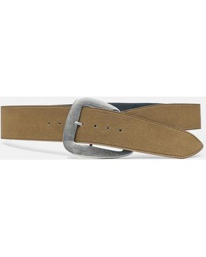 Pull&Bear Gürtel Mit Asymmetrischer Schnalle - Weiß