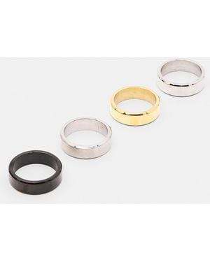 Pull&Bear Basic Ring Pack - Multicolour