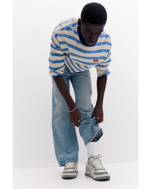 Pull&Bear Stwd Skate Trainers - Blue