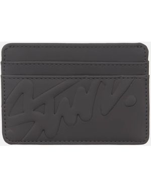 Pull&Bear Stwd Card Holder Wallet - Black