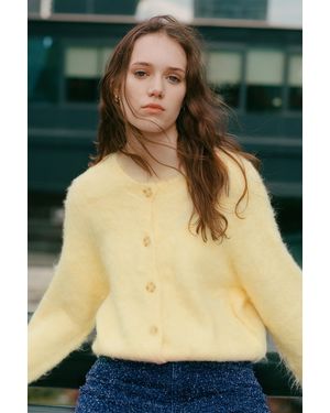 Pull&Bear Strickcardigan Mit Knöpfen - Grün