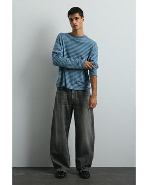 Pull&Bear Baggy-Jeans Im Ballon-Schnitt - Grau