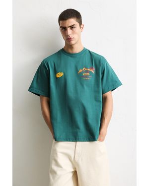 Pull&Bear “Ay Carmela” T-Shirt - Green