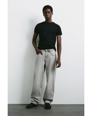 Pull&Bear Baggy Jeans - Grey