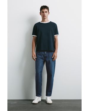 Pull&Bear Standard-Jeans - Blau