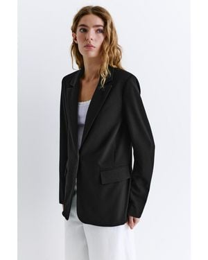 Pull&Bear Basic Blazer - Black