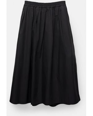 Pull&Bear Midirock Mit Volants - Schwarz
