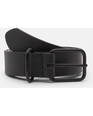 Pull&Bear Buckle Belt - Black