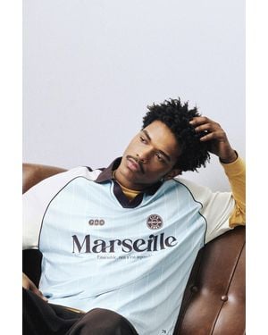 Pull&Bear Marseille Boxy Polo Shirt - Multicolour