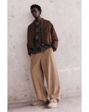 Pull&Bear Buckled Leather Clogs - Multicolour