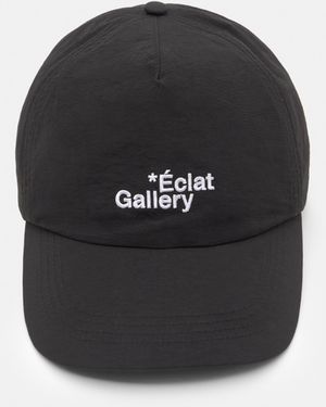 Pull&Bear Technical Cap With Text - Black