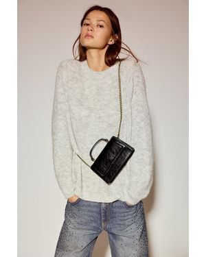 Pull&Bear Rigid Crossbody Bag - Natural