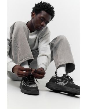Pull&Bear Fabric Trainers - Black