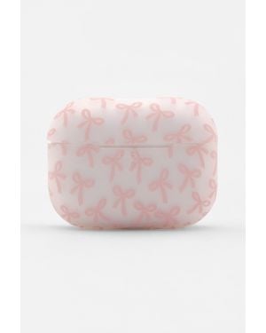 Pull&Bear Airpods Case With Bows - Pink