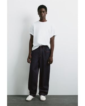 Pull&Bear Baggy Jeans - White