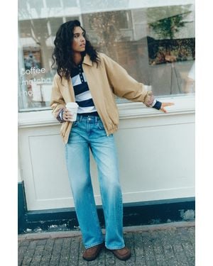 Pull&Bear Jacke Aus 100 Baumwolle - Grün