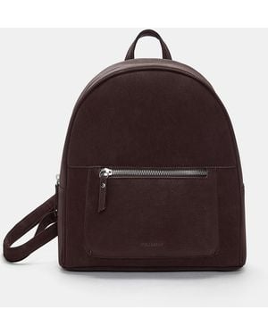 Pull&Bear Textured Mini Backpack
