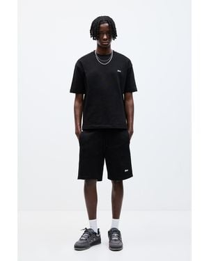 Pull&Bear Stwd Jogger Bermuda Shorts - Black