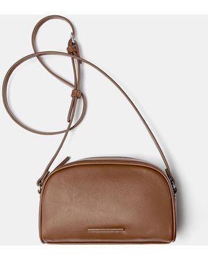 Pull&Bear Crossbody Bag - Natural