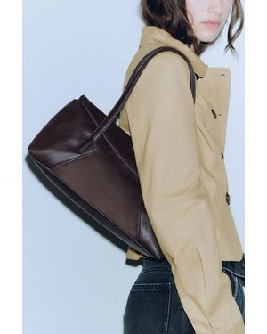 Pull&Bear Kombinierte Schultertasche - Grau