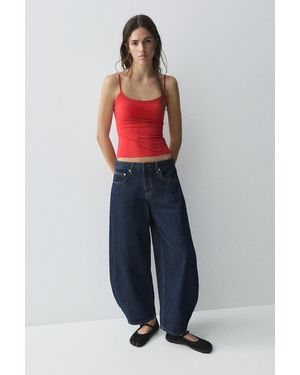Pull&Bear Sportliche Barefoot-Ballerinas - Weiß