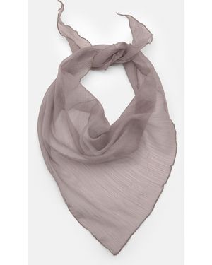 Pull&Bear Gauze-Effect Bandana - Grey