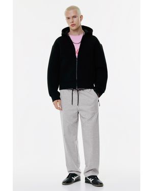 Pull&Bear Stwd Interlock Joggers - Black