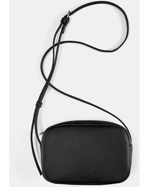 Pull&Bear Basic Crossbody Bag - Black