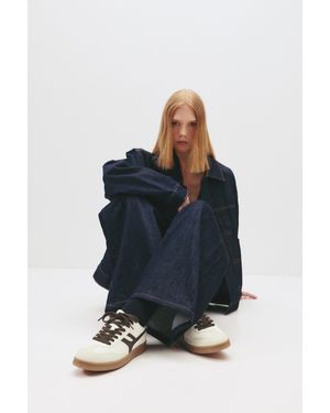 Pull&Bear Retro Trainers - White