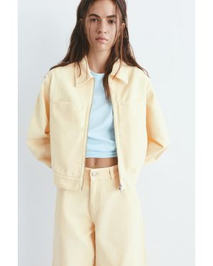 Pull&Bear Utility Jacket - Natural