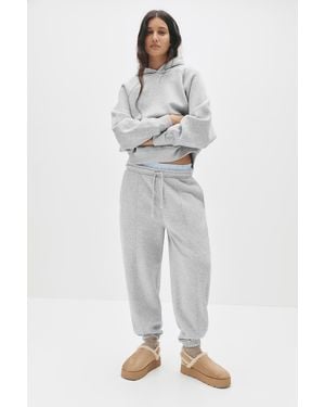 Pull&Bear Oversized Hoodie - Grey
