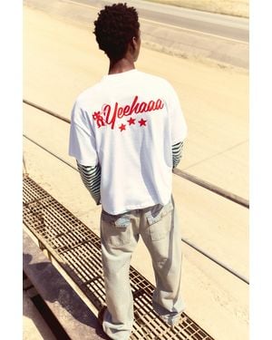 Pull&Bear Cowboy Graphic T-Shirt - Multicolour