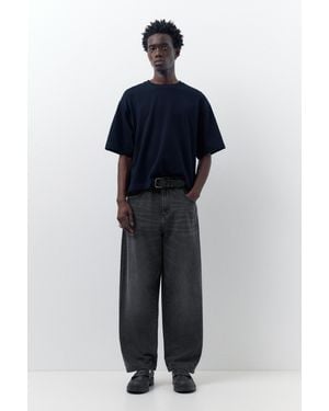 Pull&Bear Relaxed Fit Baggy Jeans - Grey