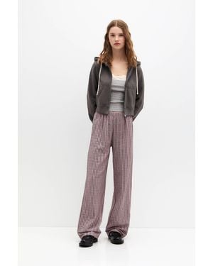 Pull&Bear Checked Pyjama Lounge Trousers - Multicolour