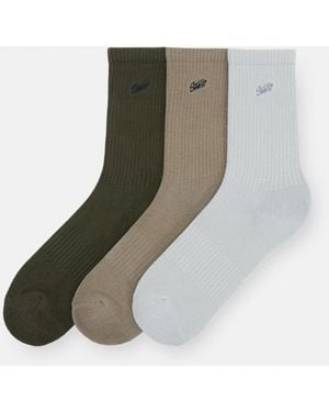Pull&Bear Pack Of 3 Pairs Of Stwd Socks - Multicolour
